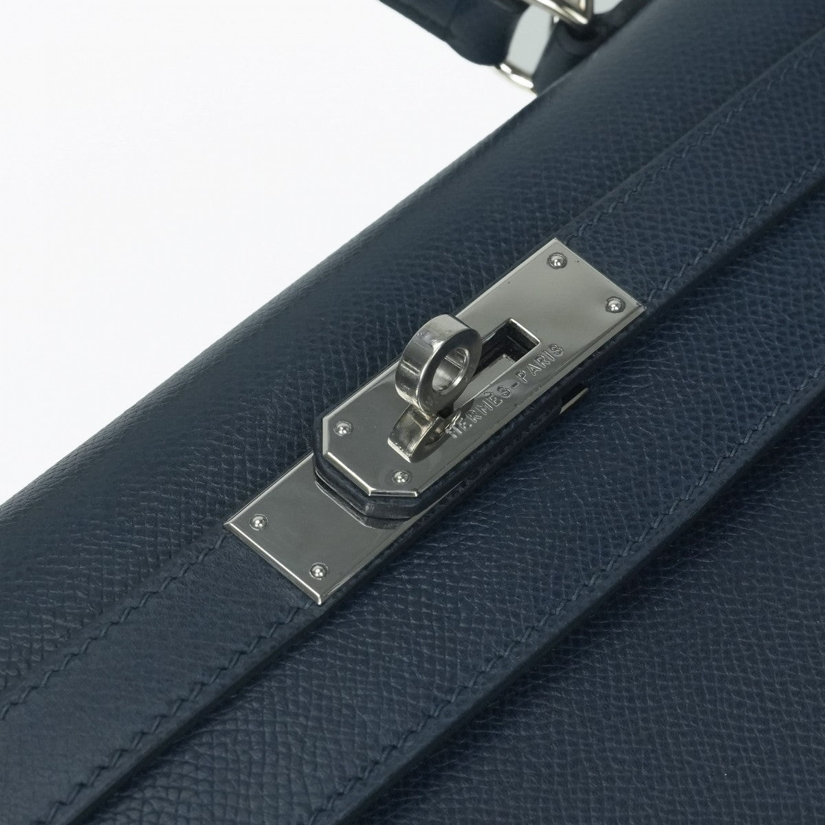 エルメス HERMES ケリー28 ケリー 28 バッグ トートバッグ ショルダーバッグ リセ ブルーインディゴ ブルー 青 紺 シルバー金具
