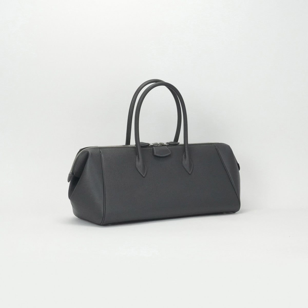 エルメス HERMES パリボンベイ35 パリボンベイ 35 バッグ トートバッグ エプソン グラファイト グレー シルバー金具 ヴォーエプソン ハンドバッグ ショルダーバッグ