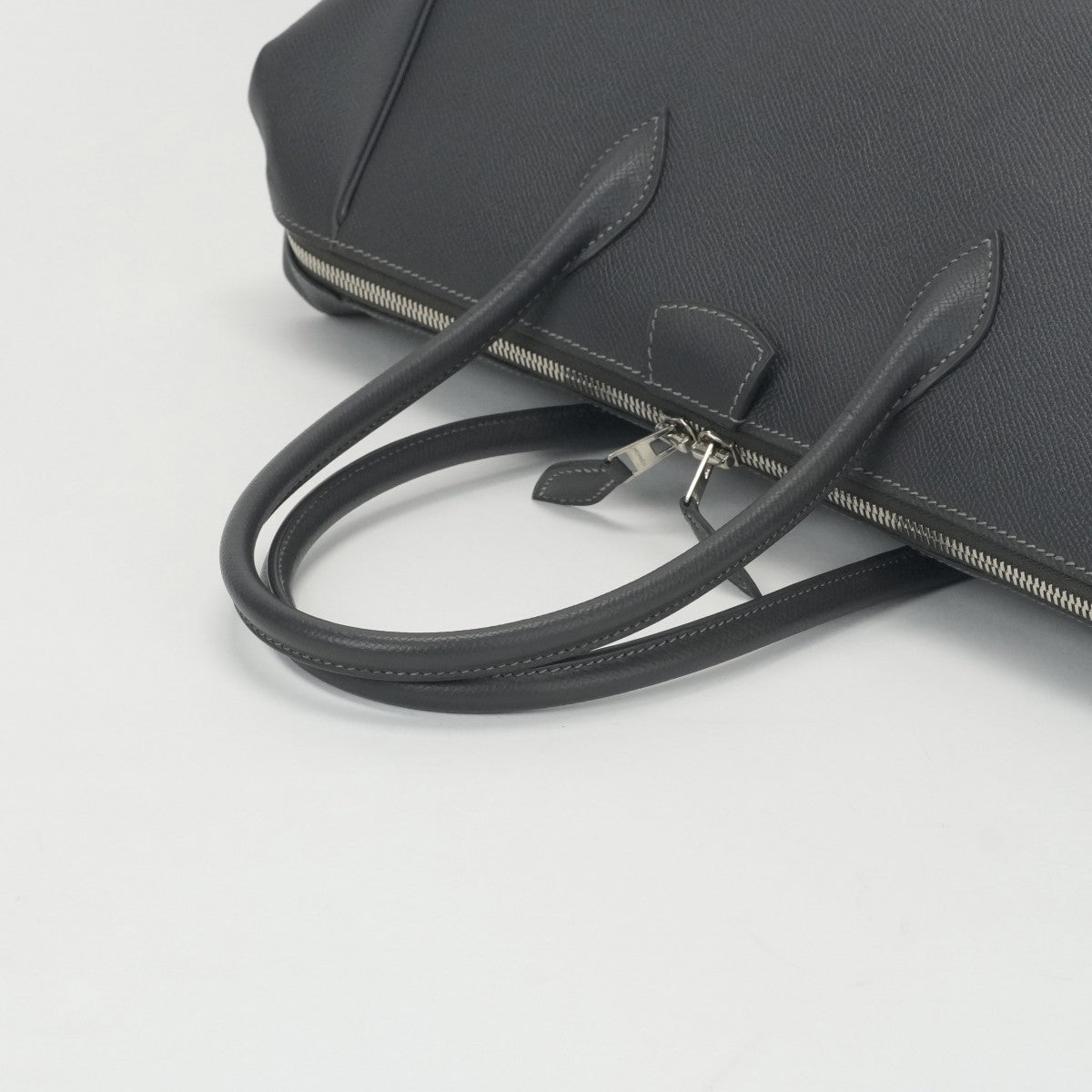 エルメス HERMES パリボンベイ35 パリボンベイ 35 バッグ トートバッグ エプソン グラファイト グレー シルバー金具 ヴォーエプソン ハンドバッグ ショルダーバッグ