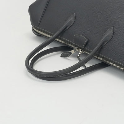 エルメス HERMES パリボンベイ35 パリボンベイ 35 バッグ トートバッグ エプソン グラファイト グレー シルバー金具 ヴォーエプソン ハンドバッグ ショルダーバッグ