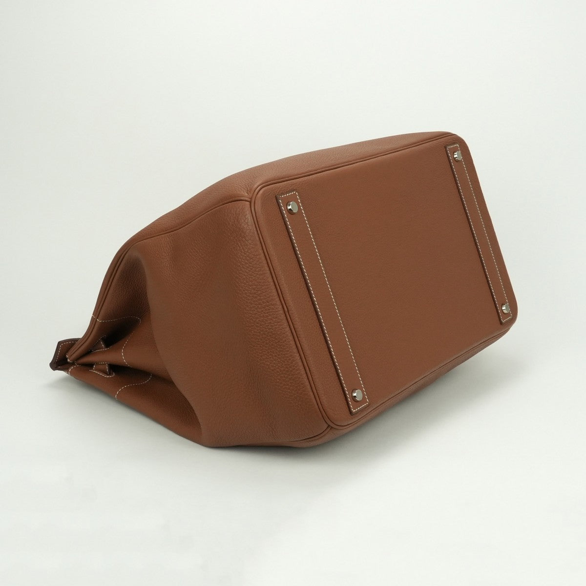 エルメス HERMES オータクロア40 オータクロア 40 バッグ トートバッグ トゴ ゴールド Gold ブラウン brown 茶 シルバー金具