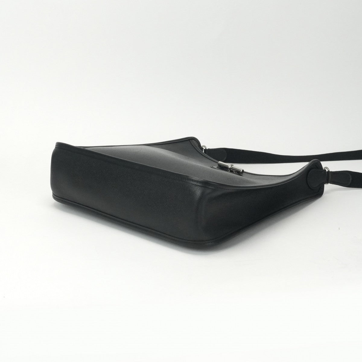 HERMES 헤르메스 Vespa PM Vespa PM 가방 숄더 가방 Epson Noir Black Silver Hardware Vaugh Epson