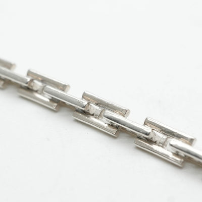 エルメス HERMES ヘラクレス ヘラクレス ブレスレット バングル カフ Ag925 シルバー 銀 Hロゴ　希少　レア
