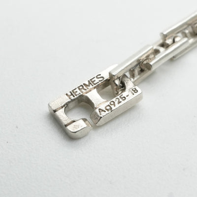 エルメス HERMES ヘラクレス ヘラクレス ブレスレット バングル カフ Ag925 シルバー 銀 Hロゴ　希少　レア