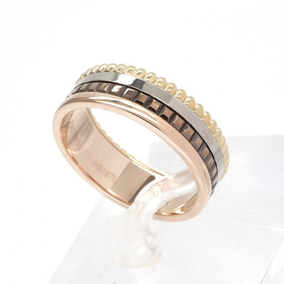 BOUCHERON Boucheron Quatre Classic Ring Small Quatre ring Quatre Classic Ring 750黄金粉红色白色金色黄金棕色黄金黄金白色金色粉红色棕色棕色PVD