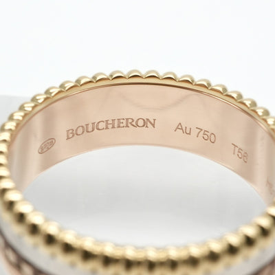 BOUCHERON Boucheron Quatre Classic Ring Small Quatre ring Quatre Classic Ring 750黄金粉红色白色金色黄金棕色黄金黄金白色金色粉红色棕色棕色PVD