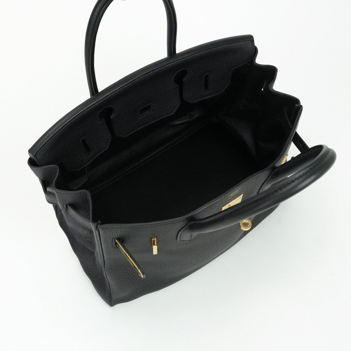 HERMES HERMES Birkin 30 Birkin 30 Tote bag Toryon Clemence Noir Black Gold hardware