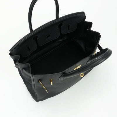 HERMES HERMES Birkin 30 Birkin 30 Tote bag Toryon Clemence Noir Black Gold hardware
