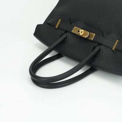 HERMES HERMES Birkin 30 Birkin 30 Tote bag Toryon Clemence Noir Black Gold hardware
