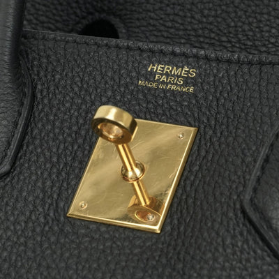 HERMES HERMES Birkin 30 Birkin 30 Tote bag Toryon Clemence Noir Black Gold hardware