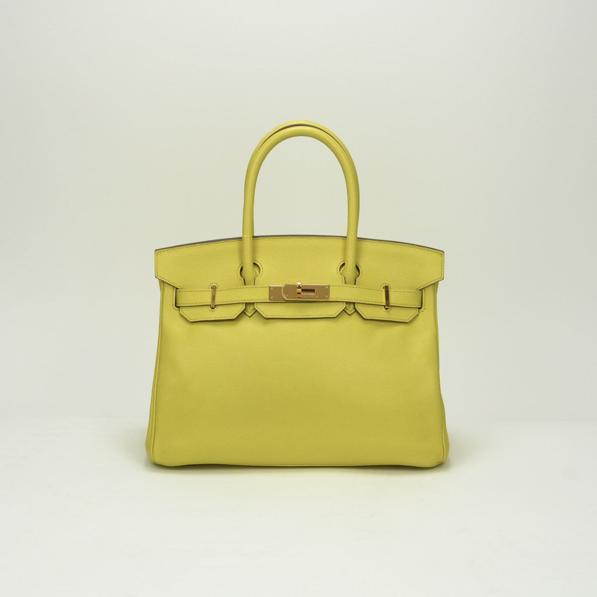 HERMES HERMES Birkin 30 Birkin 30 Bag Tote Bag Epson Souffle SOUFRE Yellow Gold Hardware Handbag Vo Epson