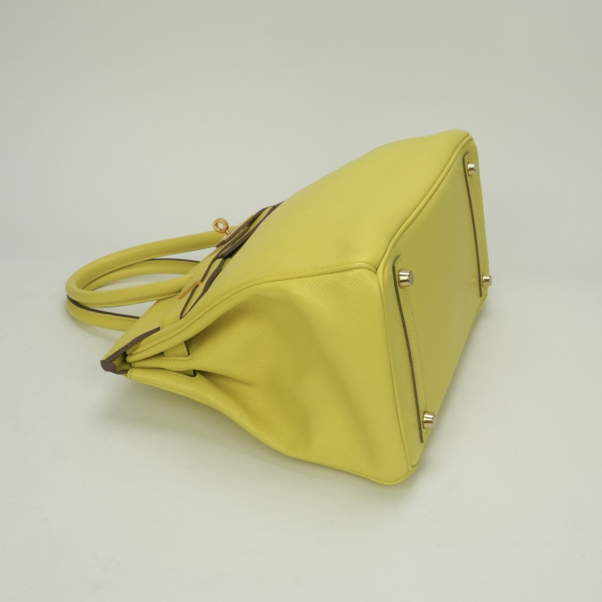 HERMES HERMES Birkin 30 Birkin 30 Bag Tote Bag Epson Souffle SOUFRE Yellow Gold Hardware Handbag Vo Epson
