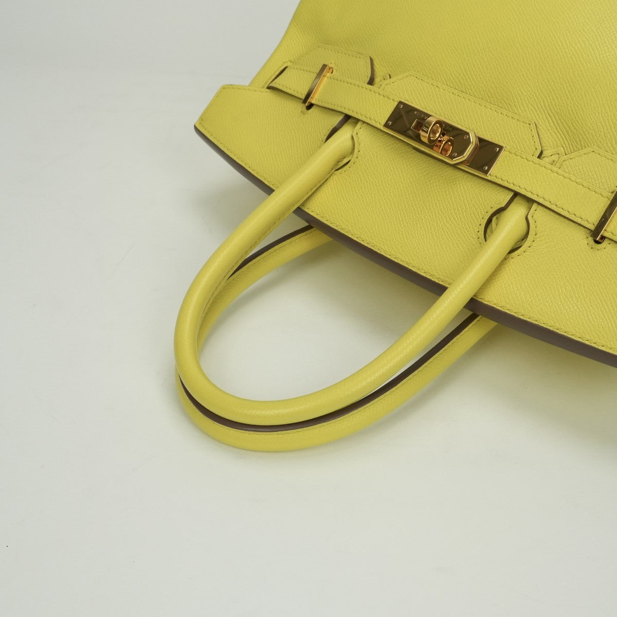 HERMES HERMES Birkin 30 Birkin 30 Bag Tote Bag Epson Souffle SOUFRE Yellow Gold Hardware Handbag Vo Epson