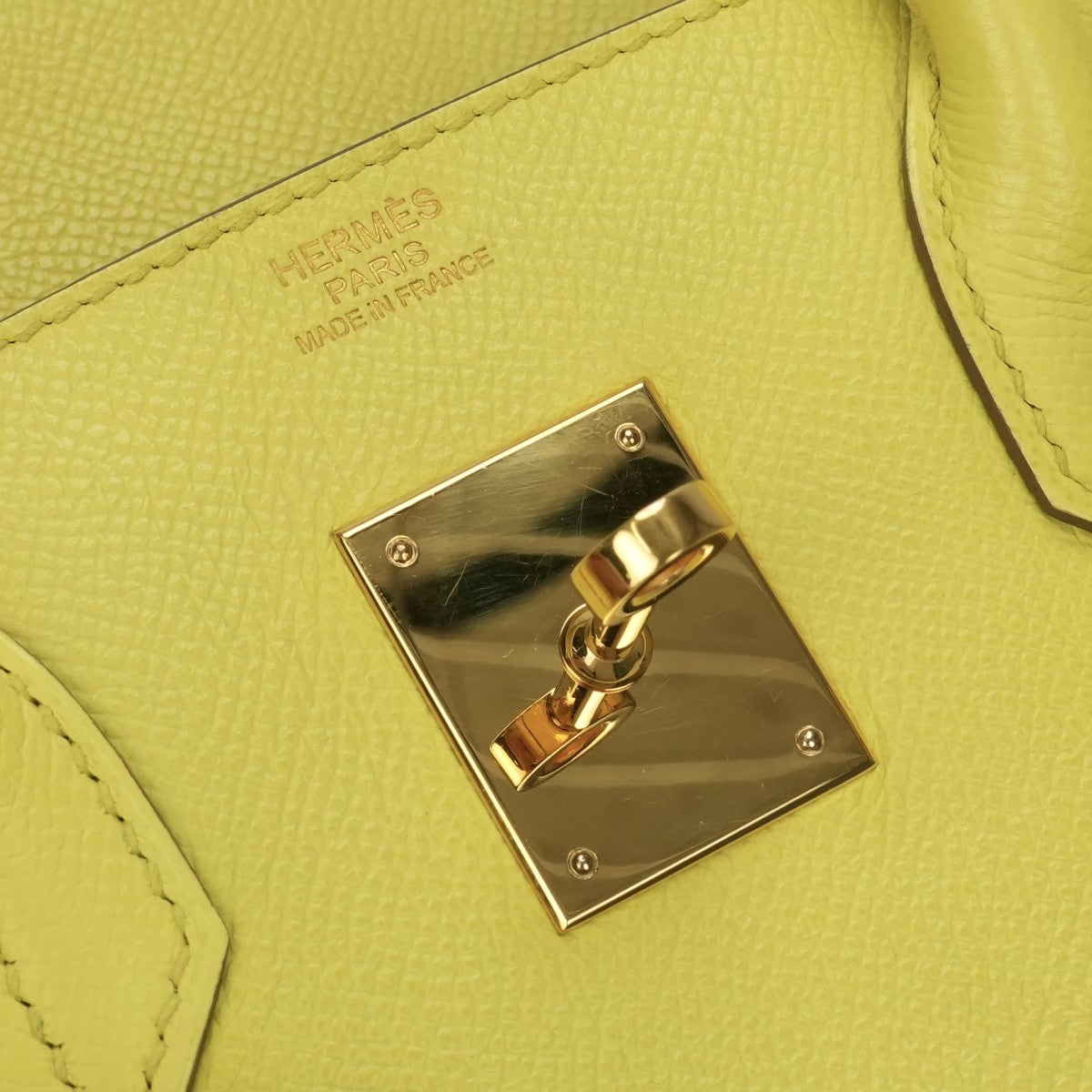 HERMES HERMES Birkin 30 Birkin 30 Bag Tote Bag Epson Souffle SOUFRE Yellow Gold Hardware Handbag Vo Epson