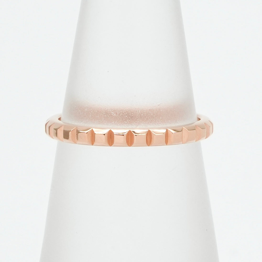 BOUCHERON BOUCHERON Cru de Paris Ring Quatre clou de Paris Cattle Ring 750PG Pink Gold Wedding Ring Marriage Ring Pink Gold
