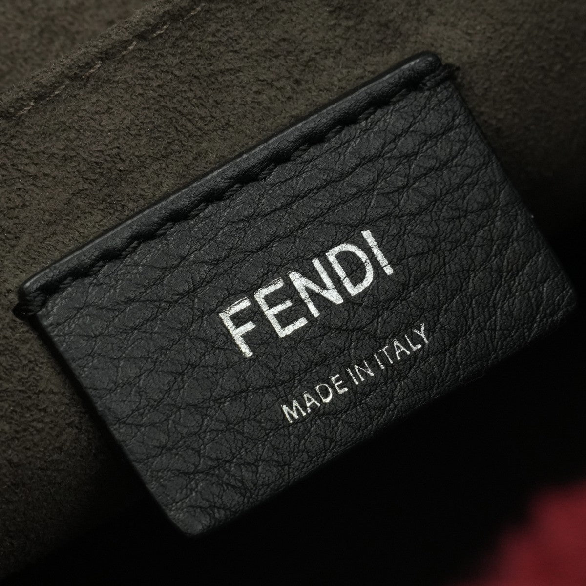 FENDI 芬迪包，手提袋，肩膀袋，卡奈耶夫，红色，银色硬件