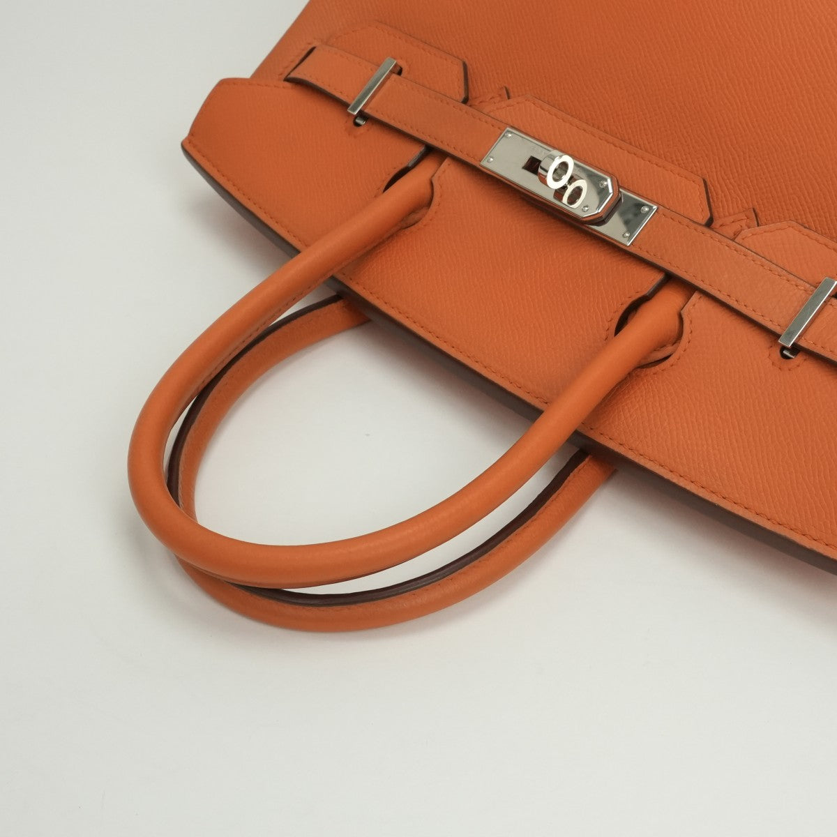 エルメス HERMES バーキン30 バーキン 30 バッグ トートバッグ エプソン オレンジ Orange シルバー金具 ヴォーエプソン ハンドバッグ