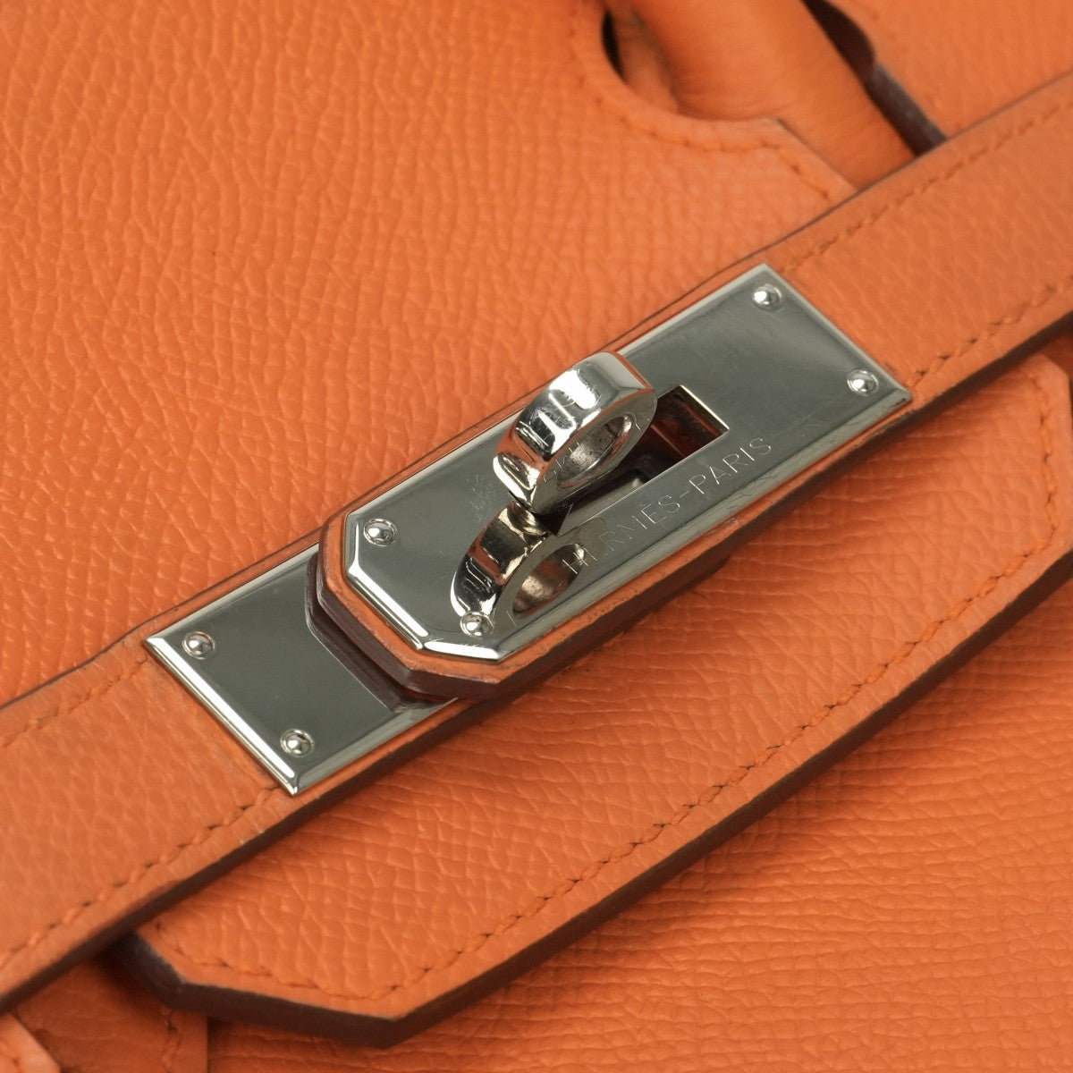 エルメス HERMES バーキン30 バーキン 30 バッグ トートバッグ エプソン オレンジ Orange シルバー金具 ヴォーエプソン ハンドバッグ