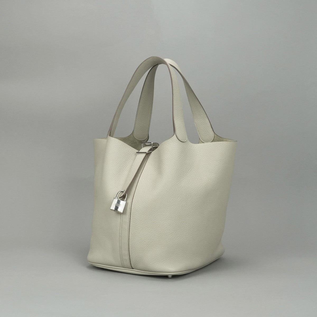 エルメス HERMES ピコタンロックGM ピコタンロック GM ピコタンロック26 バッグ トートバッグ トリヨンクレマンス クレ Craie ベージュ beige シルバー金具 ハンドバッグ ピコタンGM ピコタン26