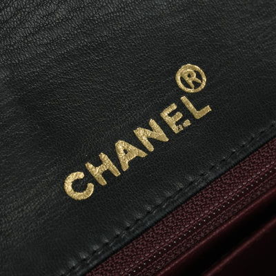 CHANEL CHANEL Matelass? Bag, Tote Bag, Lambskin, Black, Black, Gold Hardware, Top Handle, Coco Mark, Handbag, Turn Lock