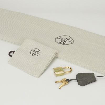 HERMES 헤르메스 OEAUTacrois 55 OEAUTacrois 55 Personal order 특별한OEAUdar bag tote bag togo etan 그레이 골드 하드웨어 버킨 55