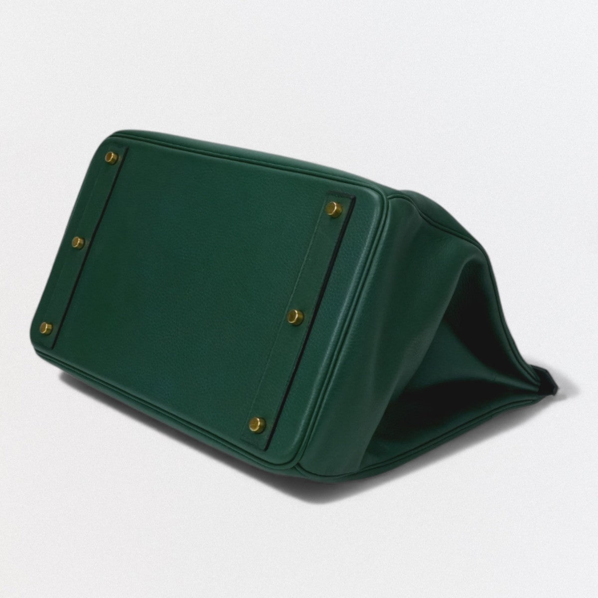 エルメス HERMES オータクロア40 オータクロア 40 バッグ トートバッグ アルデンヌ グリーン Green 緑 ゴールド金具 ハンドバッグ