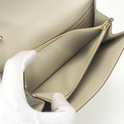 エルメス HERMES コンスタンスロングトゥーゴー コンスタンストゥーゴー 財布 長財布 ロングウォレット エバーカラー べトン ライトグレー ゴールド エヴァーカラー