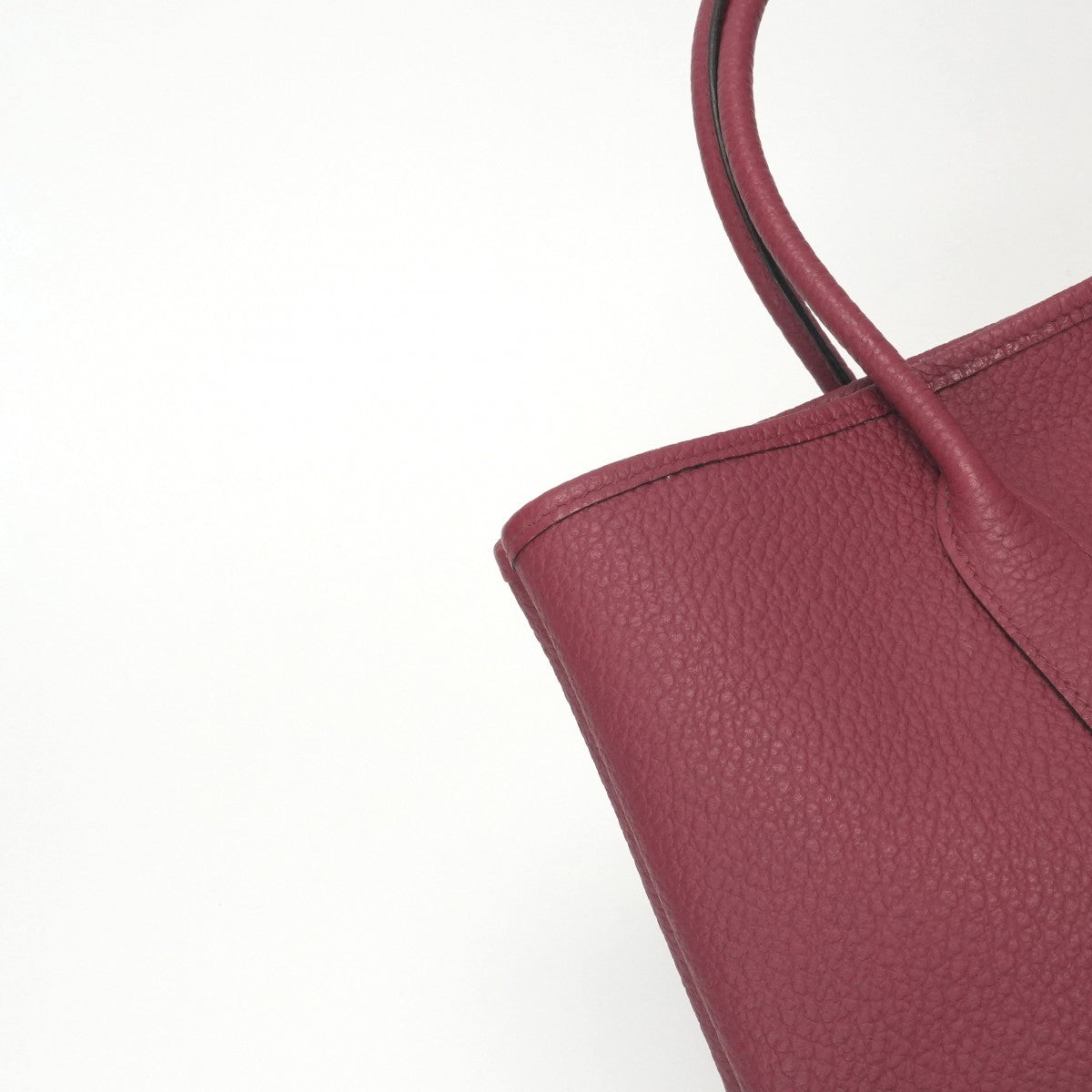 HERMES 爱马仕 Garden party TPM Garden party TPM Garden party 30 Garden party 包，手提袋，乡村胭脂灰，红色，红色，银色配件，手袋