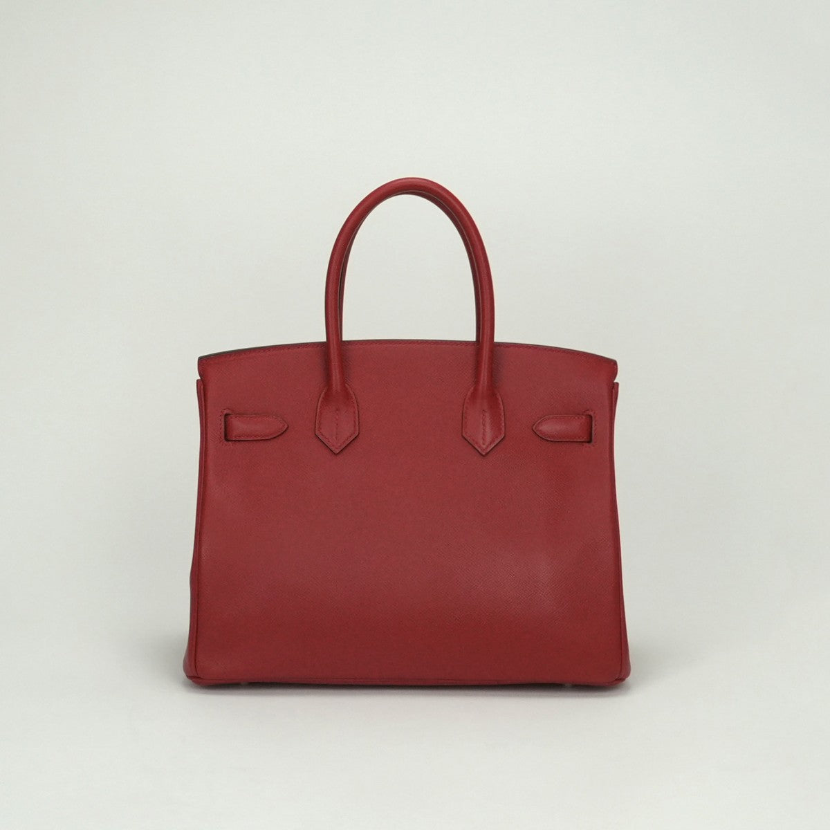 エルメス HERMES バーキン30 バーキン 30 バッグ トートバッグ エプソン ルージュカザック Rouge Casaque レッド red 赤 シルバー金具 ハンドバッグ