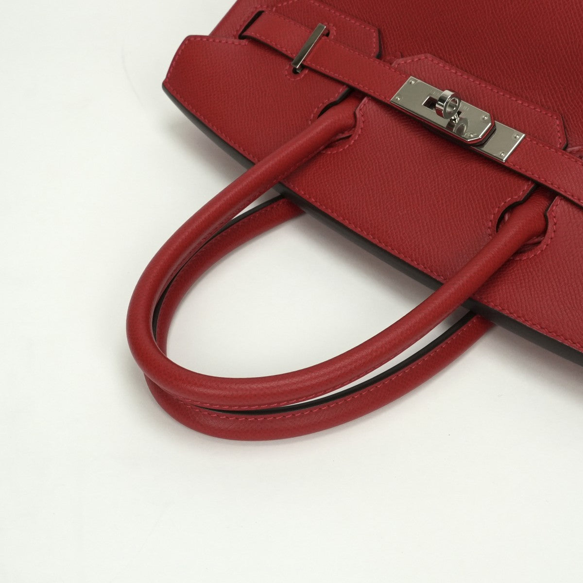 エルメス HERMES バーキン30 バーキン 30 バッグ トートバッグ エプソン ルージュカザック Rouge Casaque レッド red 赤 シルバー金具 ハンドバッグ