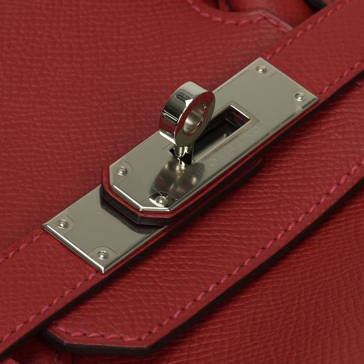 エルメス HERMES バーキン30 バーキン 30 バッグ トートバッグ エプソン ルージュカザック Rouge Casaque レッド red 赤 シルバー金具 ハンドバッグ