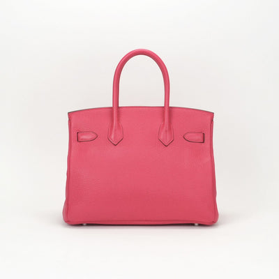エルメス HERMES バーキン30 バーキン 30 バッグ トートバッグ トリヨンクレマンス ローズメキシコ ピンク シルバー金具 ハンドバッグ