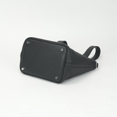 エルメス HERMES ピコタンロックPM ピコタンロック PM ピコタンPM ピコタンロック18 バッグ トートバッグ トリヨンクレマンス ノワール ブラック 黒 シルバー金具