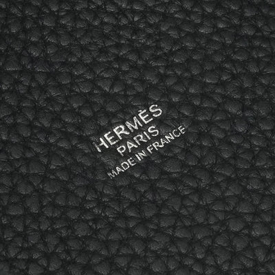 エルメス HERMES ピコタンロックPM ピコタンロック PM ピコタンPM ピコタンロック18 バッグ トートバッグ トリヨンクレマンス ノワール ブラック 黒 シルバー金具