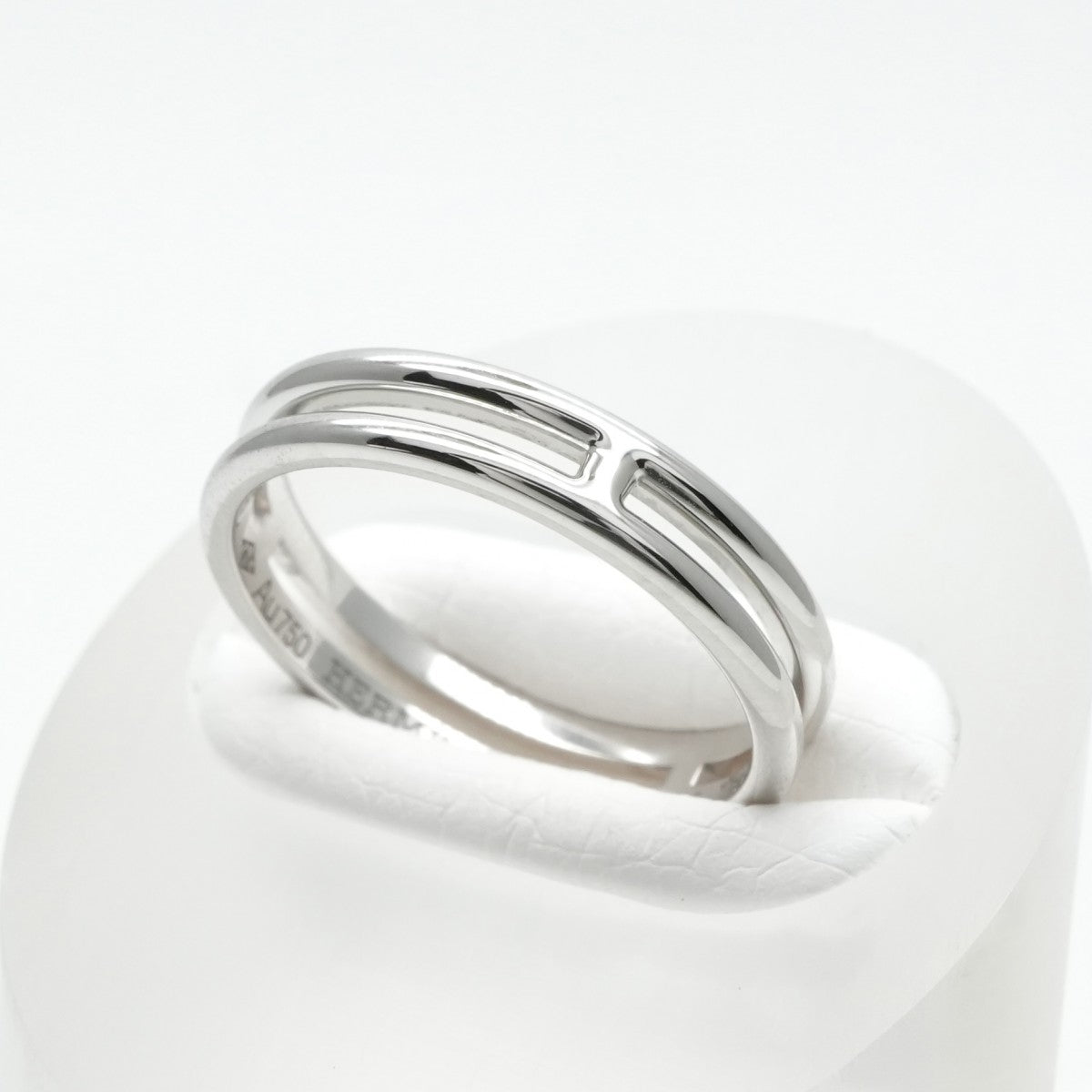 HERMES HERMES Wedding Ring Arianne Ring 750WG Silver Wedding Ring Marriage Ring White Gold
