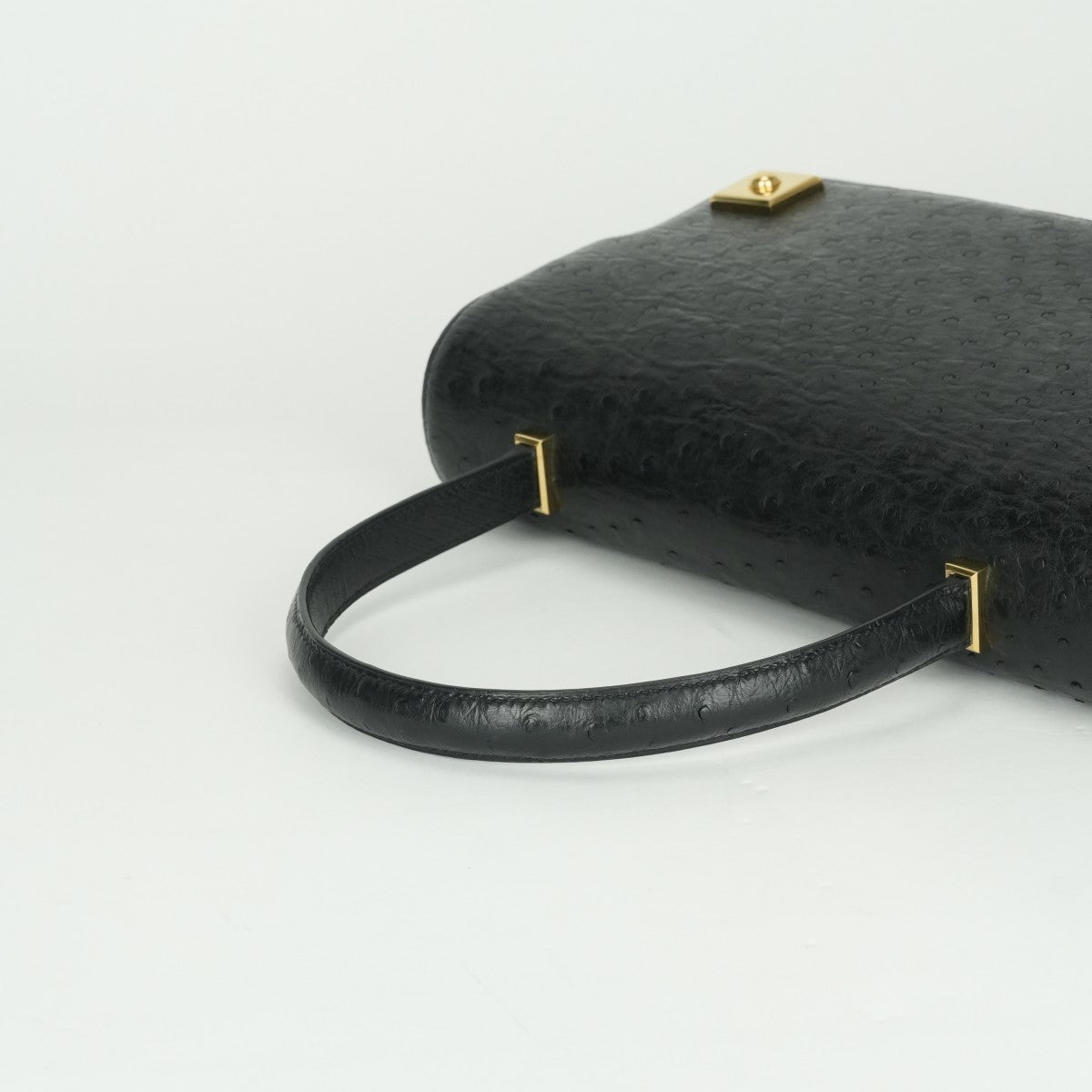 エルメス HERMES ピアノ ピアノ 25 バッグ トートバッグ ノワール ブラック 黒 ゴールド金具