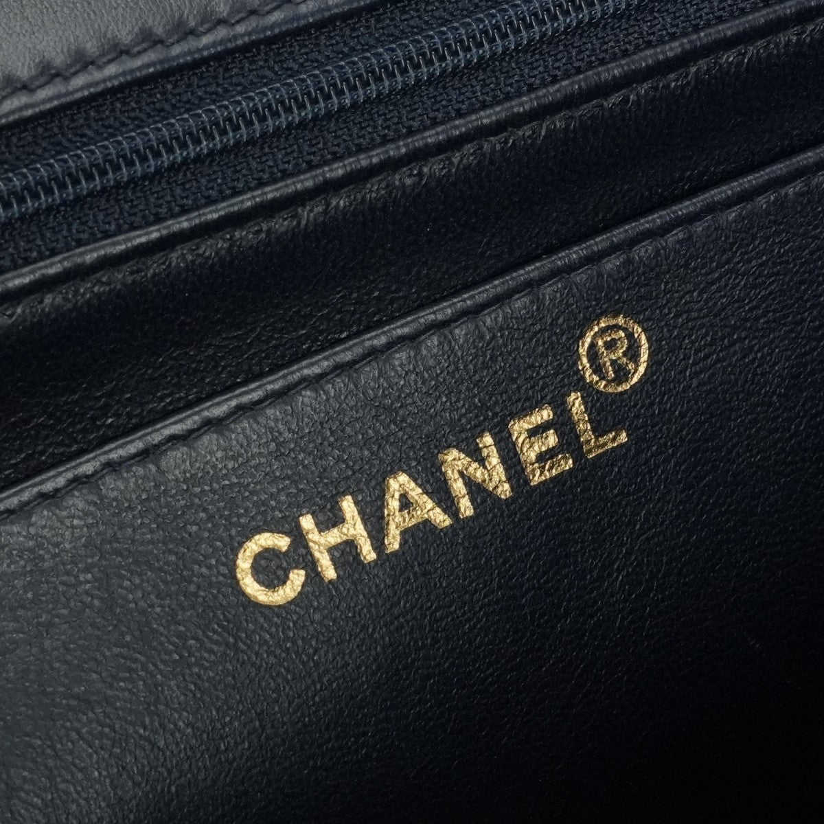 シャネル CHANEL マトラッセ30 デカマトラッセ マトラッセ 30 バッグ ショルダーバッグ ラムスキン ネイビー 紺 青 べっこう色 べっこう柄