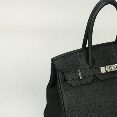 エルメス HERMES バーキン30 バーキン 30 バッグ トートバッグ トゴ ノワール ブラック 黒 シルバー金具
