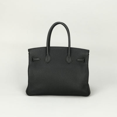 エルメス HERMES バーキン30 バーキン 30 バッグ トートバッグ トゴ ノワール ブラック 黒 シルバー金具