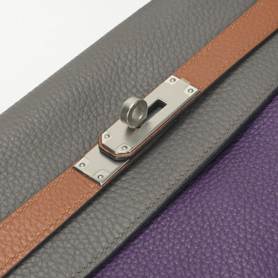 エルメス HERMES ケリー32 ケリー 32 アルルカン バッグ トートバッグ ショルダーバッグ トリヨンクレマンス ウルトラバイオレット エタン ブルーラン ゴールド エトゥープ ブルーオブスキュール ブルー パープル グレー ブラウン 紫 青 茶 シルバー金具 ハンドバッグ 2way V字金具 内縫い