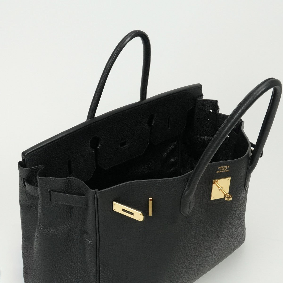 HERMES HERMES Birkin 40 Birkin 40 Tote bag Togo Noir Black Gold hardware