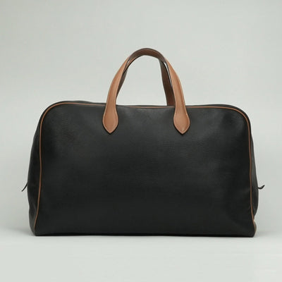 エルメス HERMES ヴィクトリア50 ヴィクトリア 50 バッグ トートバッグ アルデンヌ ノワール noir ナチュラル Natural ブラック black ブラウン brown 黒 茶 ゴールド金具 ボストンバッグ 旅行バッグ