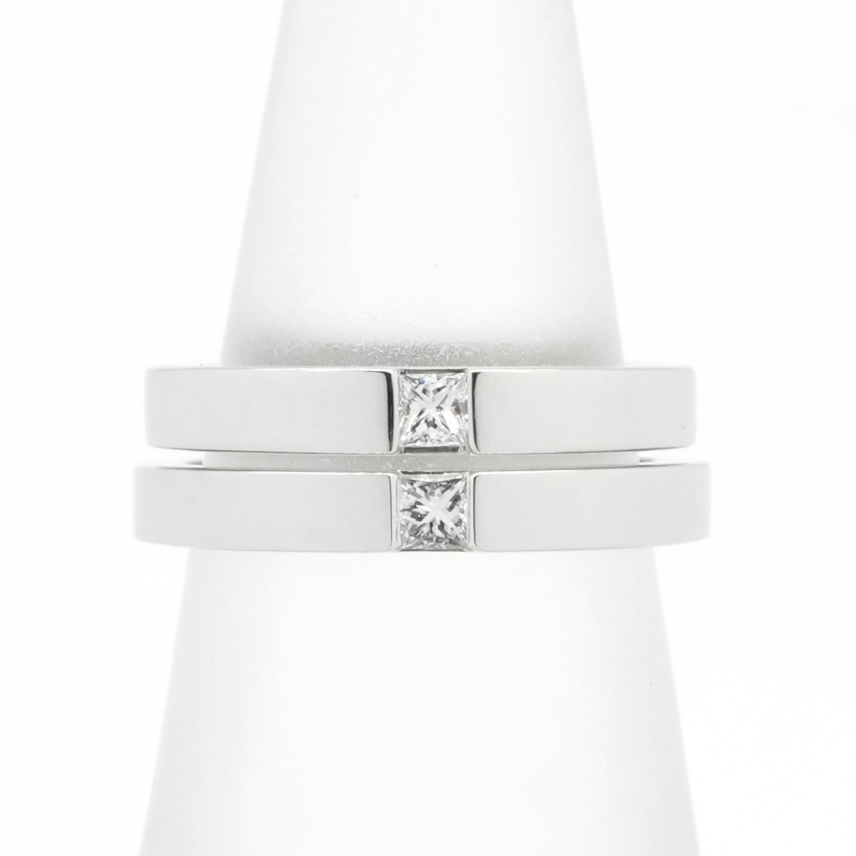 HARRY WINSTON HARRY WINSTON Princess Cut Marriage Ring Princess Cut Marriage Ring Classic Diamond Band Ring Ring Pt950 Silver Wedding Ring Marriage Ring Platinum Diamond