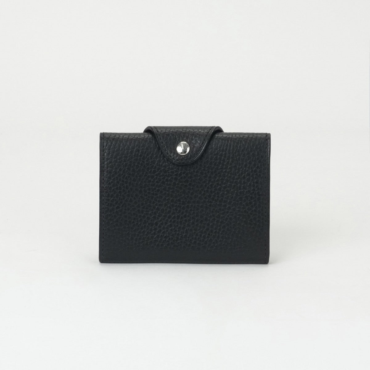 HERMES HERMES Iliad Wallet, Bifold Wallet, Mini Wallet, Mini Wallet, Gallop de Noir, Black, Silver Fittings