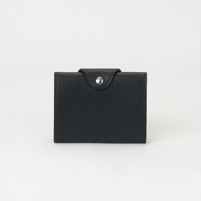 HERMES HERMES Iliad Wallet, Bifold Wallet, Mini Wallet, Mini Wallet, Gallop de Noir, Black, Silver Fittings