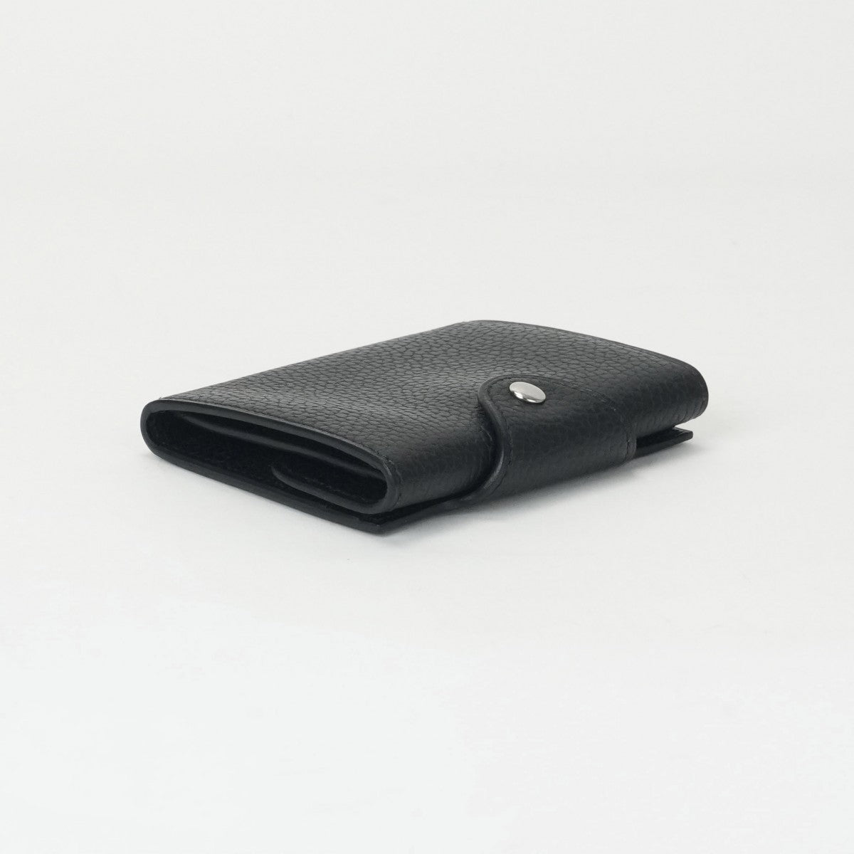 HERMES HERMES Iliad Wallet, Bifold Wallet, Mini Wallet, Mini Wallet, Gallop de Noir, Black, Silver Fittings