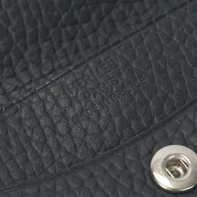 HERMES HERMES Iliad Wallet, Bifold Wallet, Mini Wallet, Mini Wallet, Gallop de Noir, Black, Silver Fittings