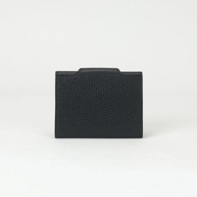 エルメス HERMES イリアード 財布 二つ折り財布 ミニ財布 ミニウォレット ギャロップ ドゥ ノワール ブラック 黒 シルバー金具