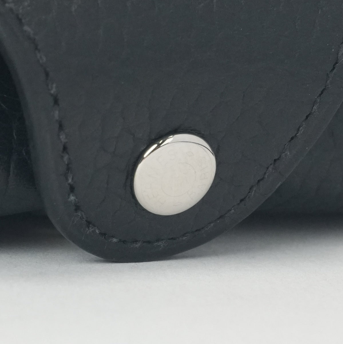 エルメス HERMES イリアード 財布 二つ折り財布 ミニ財布 ミニウォレット ギャロップ ドゥ ノワール ブラック 黒 シルバー金具