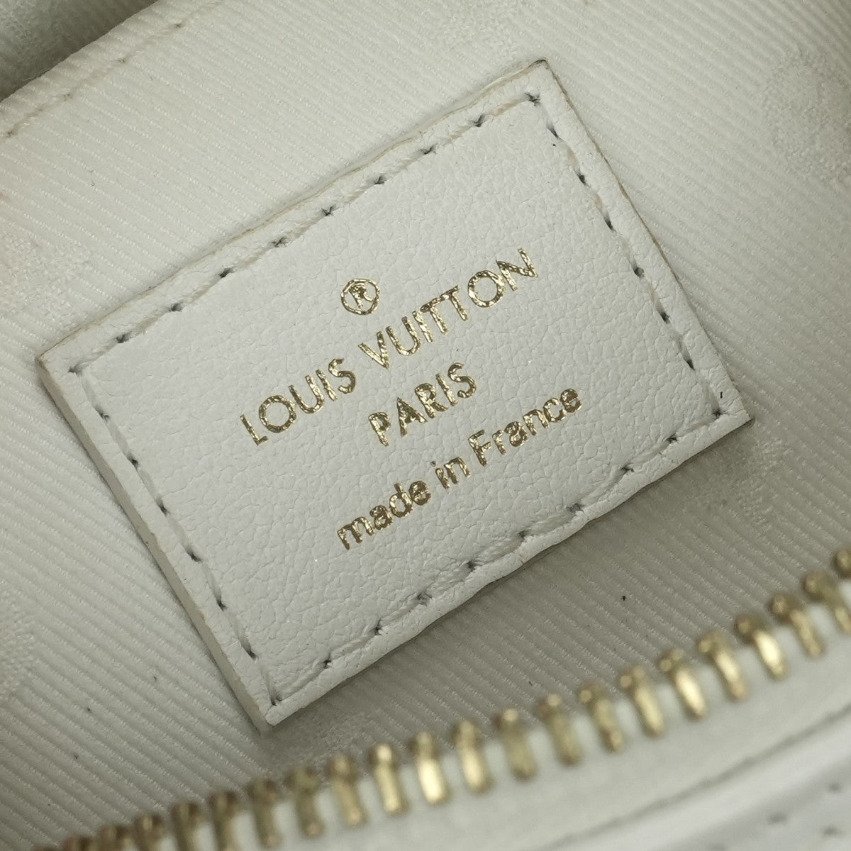 LOUIS VUITTON LOUIS VUITTON Papillon BB Papillon BB Bubble Gram Bag Tote Bag Shoulder Bag Leather White Gold Hardware Chain Shoulder Bag